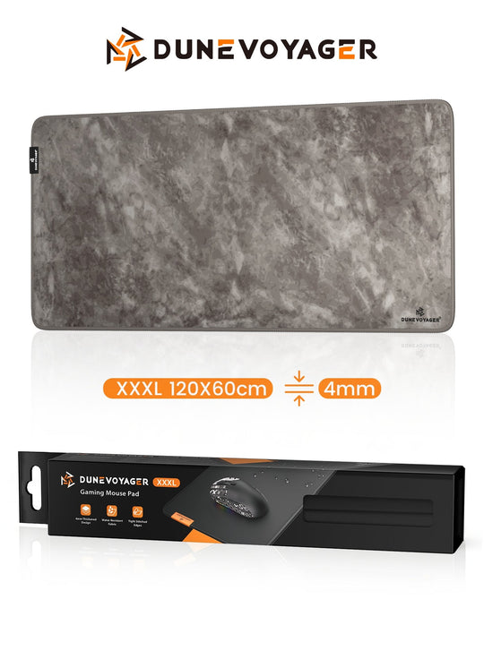 DuneVoyager M5P XXXL Gaming Mouse Pad 1200x600x4mm Relief Grey