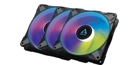 Arctic P14 PWM PST A-RGB 140 mm Fans (3 Pack)