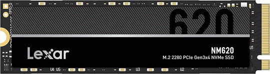 Lexar NM620 256GB M.2 NVMe PCIe Gen3 SSD 3500MB/s