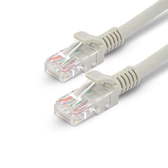 Majesty CAT6 Ethernet Cable 50M Gigabit LAN 1000Mbps RJ45 Gray