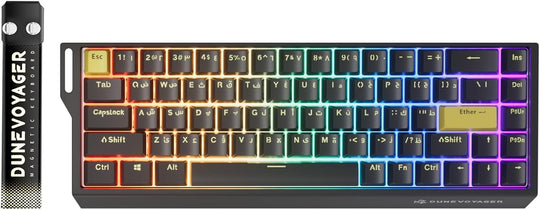 DuneVoyager COER 68C 65% Magnetic Keyboard Hall Effect 8KHz Black