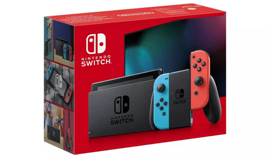 Nintendo Switch Console 32GB Neon with Improved Battery