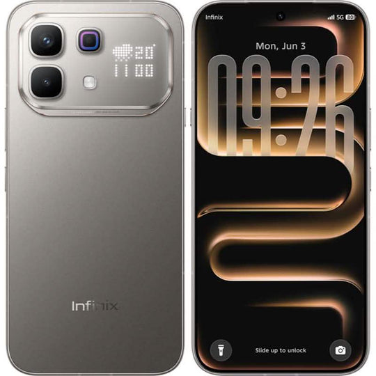 هاتف إنفينكس NOTE 60 Pro 5G 256 جيجابايت 12 جيجابايت رام رمادي تيتانيوم