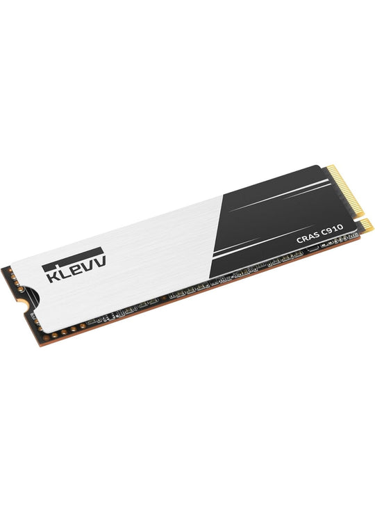 KLEVV CRAS C910 500GB M.2 NVMe PCIe Gen4 SSD 5000MB/s with Heatsink
