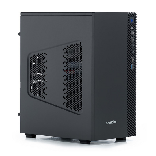 Zoostorm Delta Desktop PC Intel Core i5-12400 16GB RAM 1TB SSD No OS Black