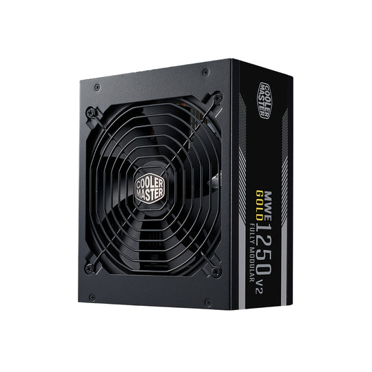 Cooler Master MWE Gold 1250 V2 1250W ATX Power Supply Black