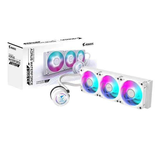 Gigabyte AORUS WATERFORCE II 360 ICE ARGB 360mm AIO Liquid CPU Cooler