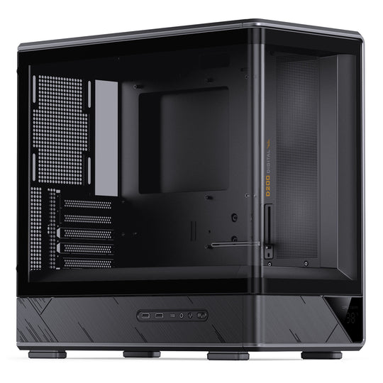 Jonsbo D200 Midi-Tower mATX Gaming Case - Black