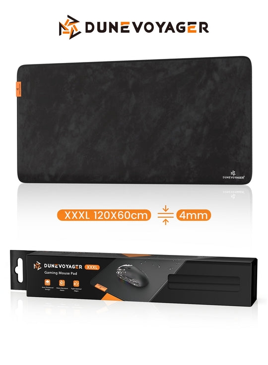 DuneVoyager M4P XXXL Gaming Mouse Pad 1200x600x4mm Relief Black