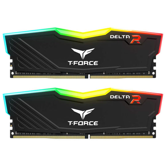 رام سطح مكتب TeamGroup T-Force DELTA RGB DDR4 16GB (2×8GB) 3600MHz CL18