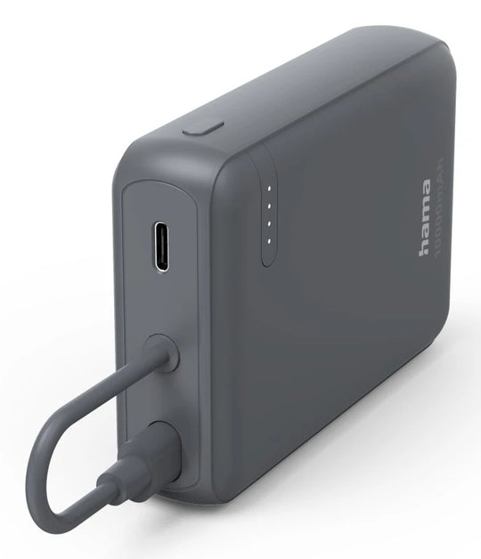 Hama Travel Power Bank 10000 mAh Lithium Polymer USB-C Anthracite