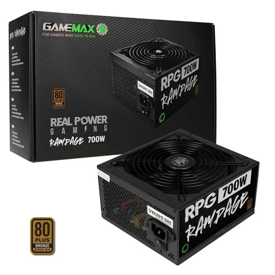 GameMax RPG 700W Rampage PSU, 80 Plus Bronze