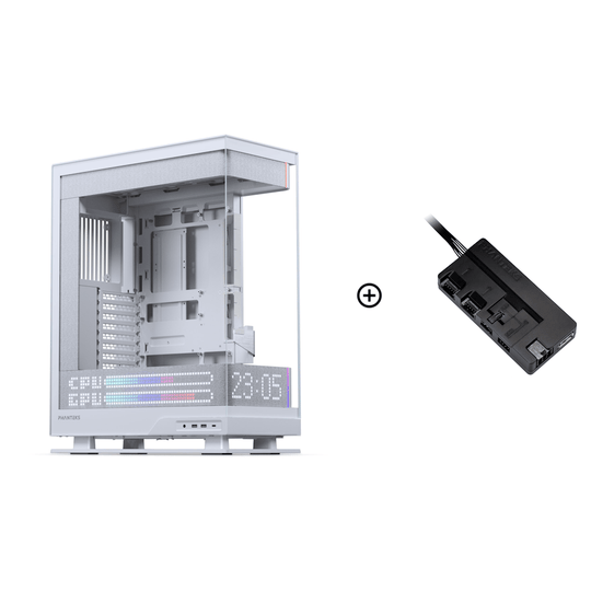 Phanteks Evolv Series X2 Case LED Matrix DRGB - Grey White