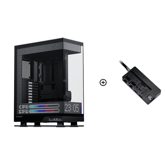 Phanteks Evolv X2 Case LED Matrix DRGB - Charcoal Black