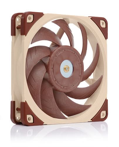 Noctua NF-A12x25 5V PWM 120mm Premium Computer Case Fan - Beige/Red